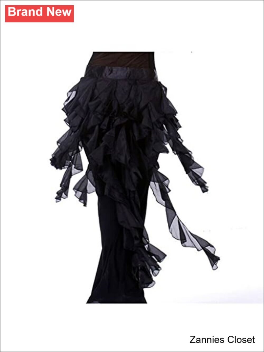 ✨ Wuchieal Belly Dance Hip Scarf Belt Skirt Tassel Wave Performance